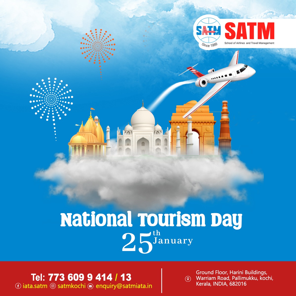 National Tourism Day SCHOOL OF AIRLINES AND TRAVEL MANAGEMENT